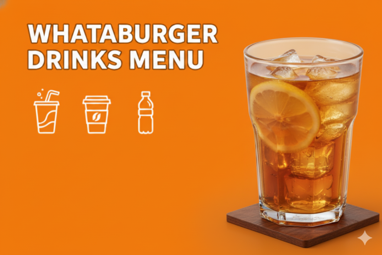 Whataburger-Drinks-menu
