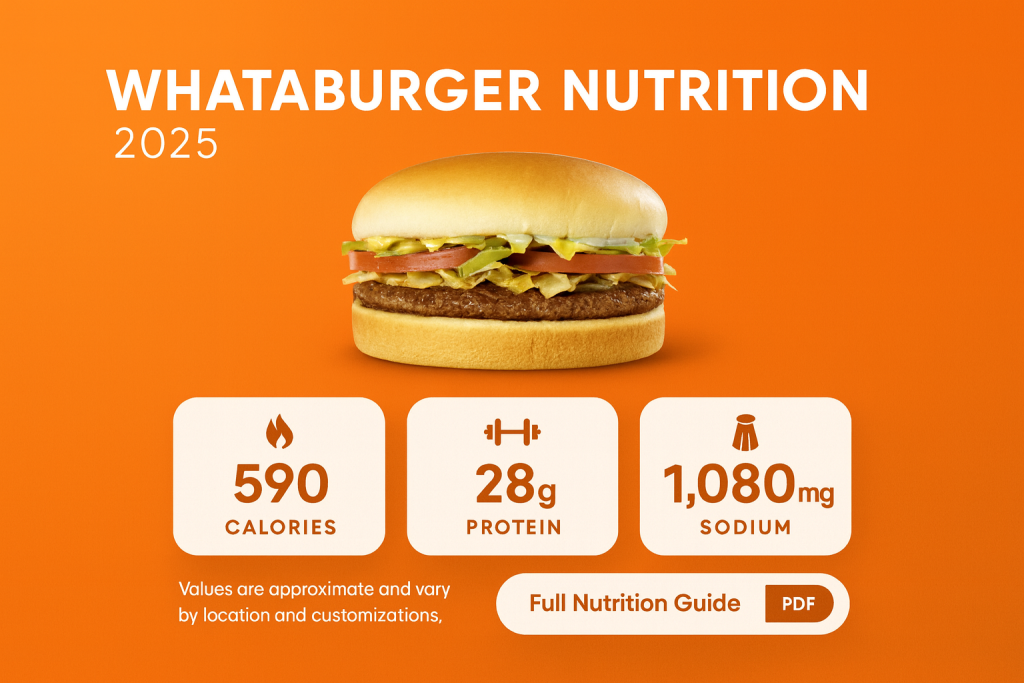 Whataburger-Nutrition